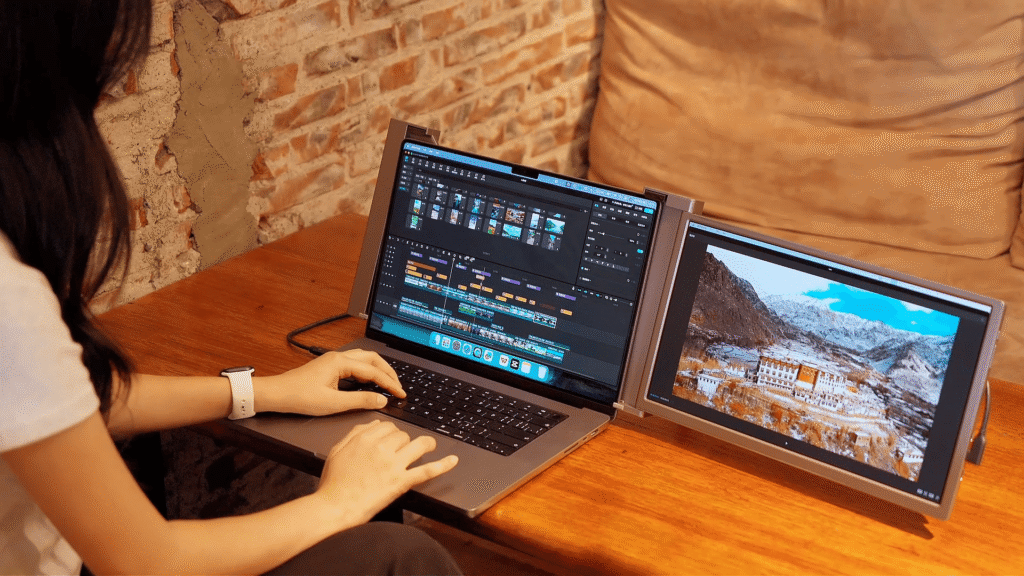 Tekli Trimonitör ile çalışın