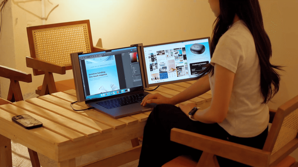 Tekli Trimonitör ile çalışın