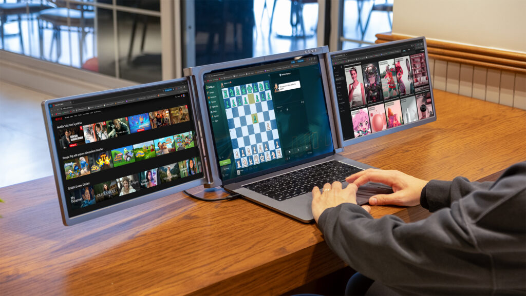 14" Trimonitör ile ekran sayınızı yükseltin