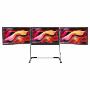 15.6" Üçlü Trimonitör (Stantlı)