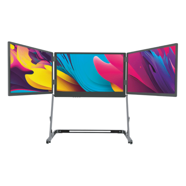 15.6" Üçlü Trimonitör (Standlı)