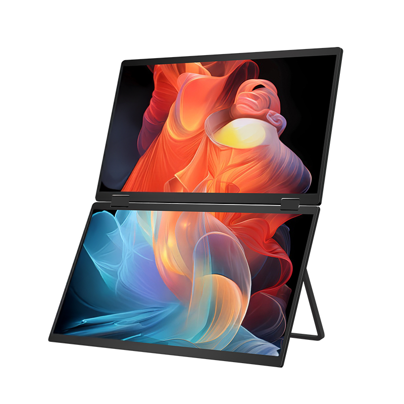 15.6" Katlanabilir Trimonitör