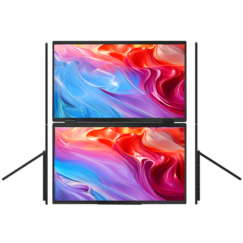 15.6" Katlanabilir Trimonitör - Görsel 5