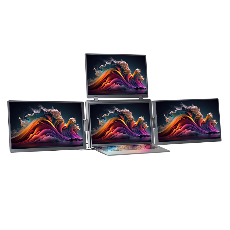 16" Üçlü Trimonitör (Sabit Panel)