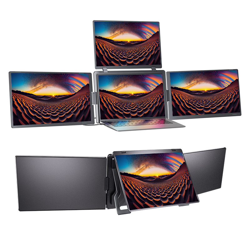 15.6" Üçlü Trimonitör (Sabit Panel) - Görsel 2