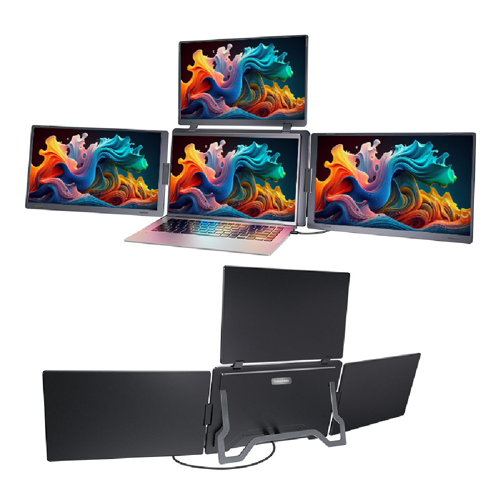 15.6" Üçlü Trimonitör (Sabit Panel) - Görsel 3