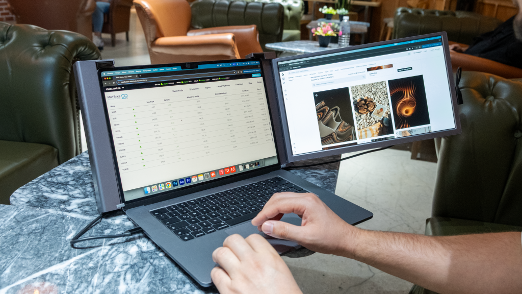 Laptop için taşınabilir monitör